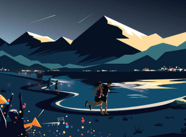 🏃‍♀️ Le Marathon du Clair de Lune : Annecy court sous les étoiles