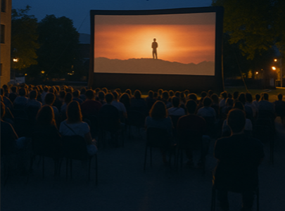 Ciné plein air &amp; marché estival : animations en cœur de ville (7–13 juillet 2025)